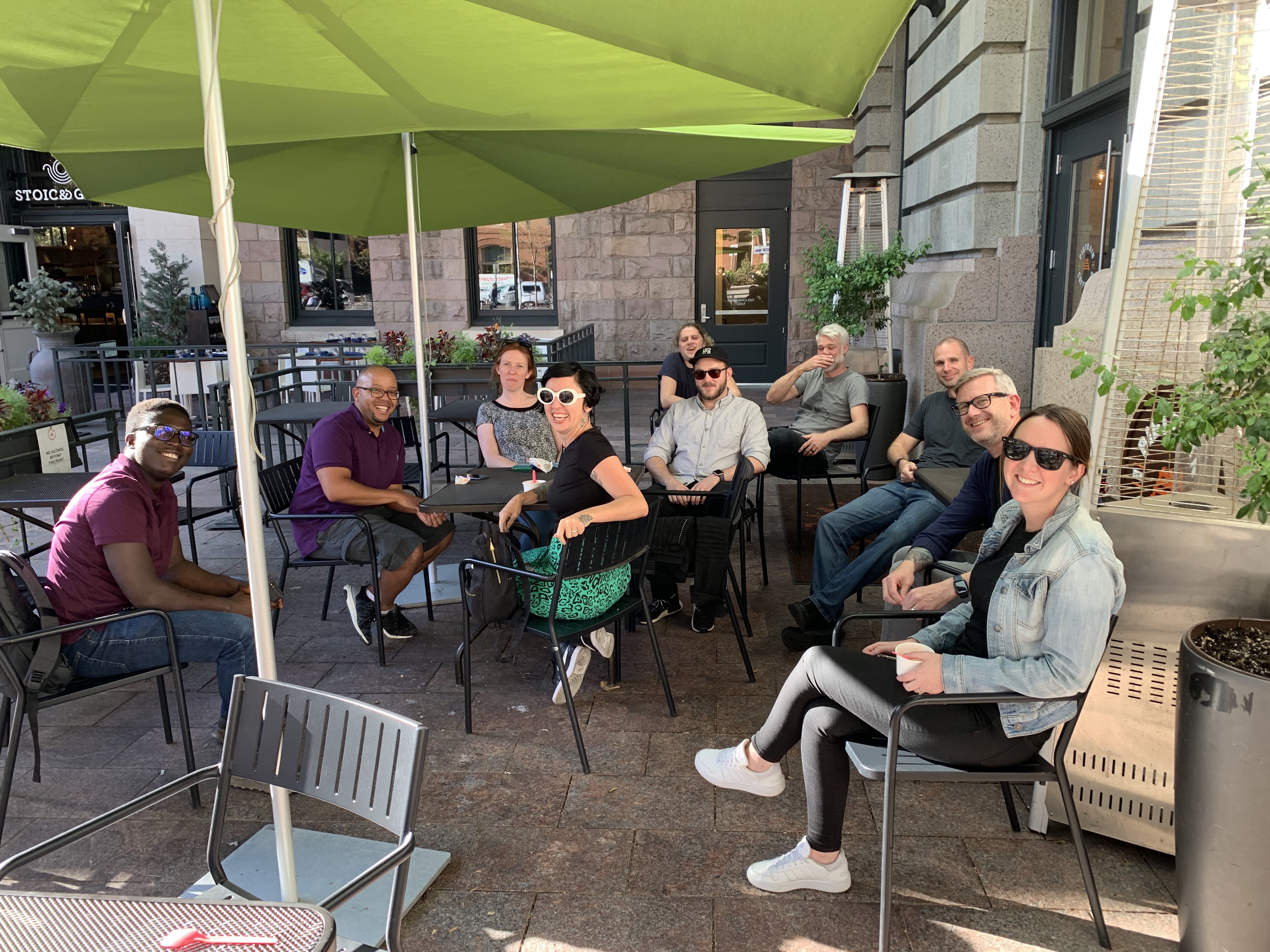 Workflows team ice cream in Denver